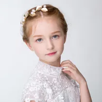 Pearl Flowers Diamond Tiara Performance Birthday Dinner Show Accessories Tiara