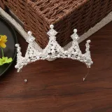 Crystal Diamond Tiara Hairpin Tiara Performance Birthday Dinner Show Accessories Tiara