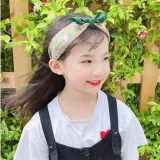Girl Hair Accessories Bowknot Fabric Braided Headband