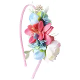 Flowers Headpiece Toothed Antiskid Hair Band Hair Clasp