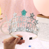 Diamond Crown Headpiece Toothed Antiskid Hair Band Hair Clasp