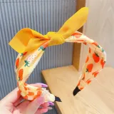 Girl Hair Accessories Bowknot Fabric Braided Headband