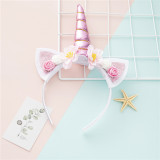 Unicorn Headpiece Toothed Antiskid Hair Band Hair Clasp