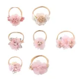 Baby Flower Headgear HairBand Headpiece Toothed Antiskid Hair Band Hair Clasp