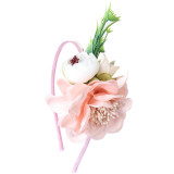 Flowers Headpiece Toothed Antiskid Hair Band Hair Clasp