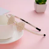 Pearl Headpiece Toothed Antiskid Hair Band Hair Clasp