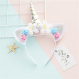 Unicorn Headpiece Toothed Antiskid Hair Band Hair Clasp