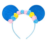 Flower Ear Headpiece Toothed Antiskid Hair Band Hair Clasp