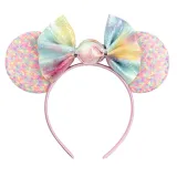 Candy Sequin Bowknot Headpiece Toothed Antiskid Hair Band Hair Clasp