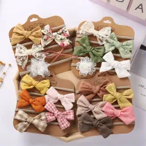 Hand Made Bow Princess Headpiece Hair Clip