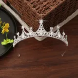 Crystal Diamond Tiara Hairpin Tiara Performance Birthday Dinner Show Accessories Tiara