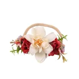 Baby Flower Headgear HairBand Headpiece Toothed Antiskid Hair Band Hair Clasp