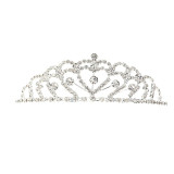 Silver Crown Tiara Birthday Dinner Show Accessories Tiara