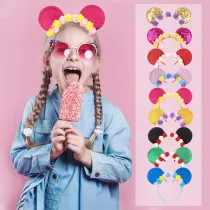 Flower Ear Headpiece Toothed Antiskid Hair Band Hair Clasp