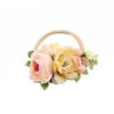 Baby Pearl Flower Headgear HairBand Headpiece Toothed Antiskid Hair Band Hair Clasp