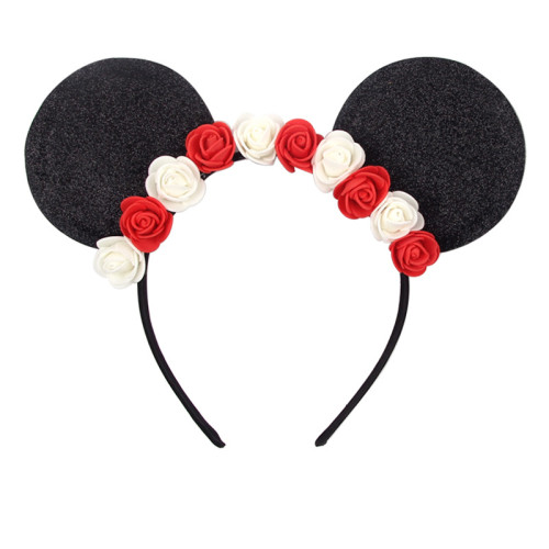 Flower Ear Headpiece Toothed Antiskid Hair Band Hair Clasp