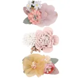 Pearl Simulation Flowers Princess Headpiece Hair Clip