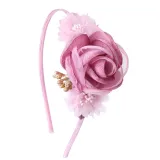 Flowers Headpiece Toothed Antiskid Hair Band Hair Clasp