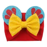 Christmas Sequins Hair Band Bowknot Headpiece Toothed Antiskid Hair Band Hair Clasp