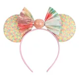 Candy Sequin Bowknot Headpiece Toothed Antiskid Hair Band Hair Clasp