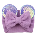 Sequins Ear Hair Band Headpiece Toothed Antiskid Hair Band Hair Clasp