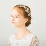 Butterfly Diamond Tiara Birthday Dinner Show Accessories Tiara