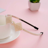 Pearl Headpiece Toothed Antiskid Hair Band Hair Clasp