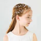Pearls Tiara Performance Birthday Dinner Show Accessories Tiara
