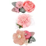 Pearl Simulation Flowers Princess Headpiece Hair Clip