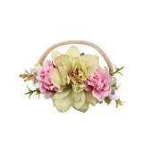 Baby Flower Headgear HairBand Headpiece Toothed Antiskid Hair Band Hair Clasp