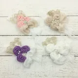 Rose Gauze HairBand Headpiece Toothed Antiskid Hair Band Hair Clasp