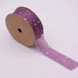 Starry Yarn Ribbon DIY Bowknot Material Gift Packaging Ribbon Festival Ribbon
