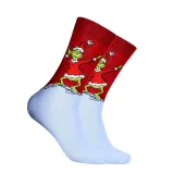 Adults Christmas Casual Socks Deer Elf Festive Compression Socks Christmas Gifts