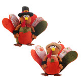 Thanksgiving Harvest Festival Pumpkin Turkey Shape Faceless Gnome Doll For Christmas Ornaments