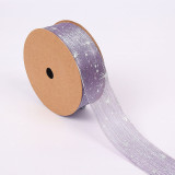 Starry Yarn Ribbon DIY Bowknot Material Gift Packaging Ribbon Festival Ribbon