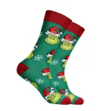 Adults Christmas Casual Socks Deer Elf Festive Compression Socks Christmas Gifts