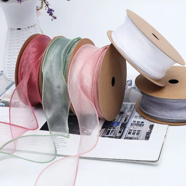 Wave Fishtail Yarn Ribbon DIY Bouquet Flower Ribbon