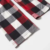 Christmas Matching Family Pajamas Christmas Gnomies Black Plaids Pajamas Set