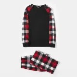 Christmas Matching Family Pajamas Plaids Personalized Custom Design Christmas Pajamas Set With Dog Cloth