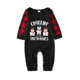 Christmas Matching Family Pajamas Chillin Snowmies Pajamas Set With Babysuit