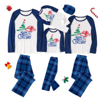Christmas Matching Family Pajamas Christmas Tree Plaid Pajamas Set With Dog Pajamas