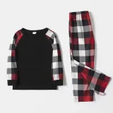 Christmas Matching Family Pajamas Plaids Personalized Custom Design Christmas Pajamas Set With Dog Cloth