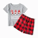 Christmas Matching Family Pajamas I Will Be Gnome For Christmas Short Pajamas Set
