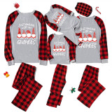 Christmas Matching Family Pajamas Hanging With My Gnomies Family Set