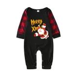 Christmas Matching Family Pajamas Santa Claus Christmas Plaid Christmas Sleepwear Sets