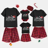 Christmas Matching Family Pajamas Merry Christmas Short Pajamas Set