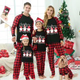 Christmas Matching Family Pajamas Christmas Red Gnomies Pajamas Set