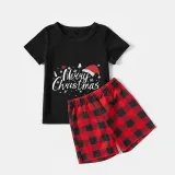 Christmas Matching Family Pajamas Merry Christmas Short Pajamas Set