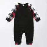 Christmas Matching Family Pajamas Plaids Personalized Custom Design Christmas Pajamas Set With Dog Cloth