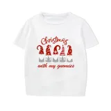 Christmas Matching Family Pajamas Christmas With My Gnomies Short Pajamas Set